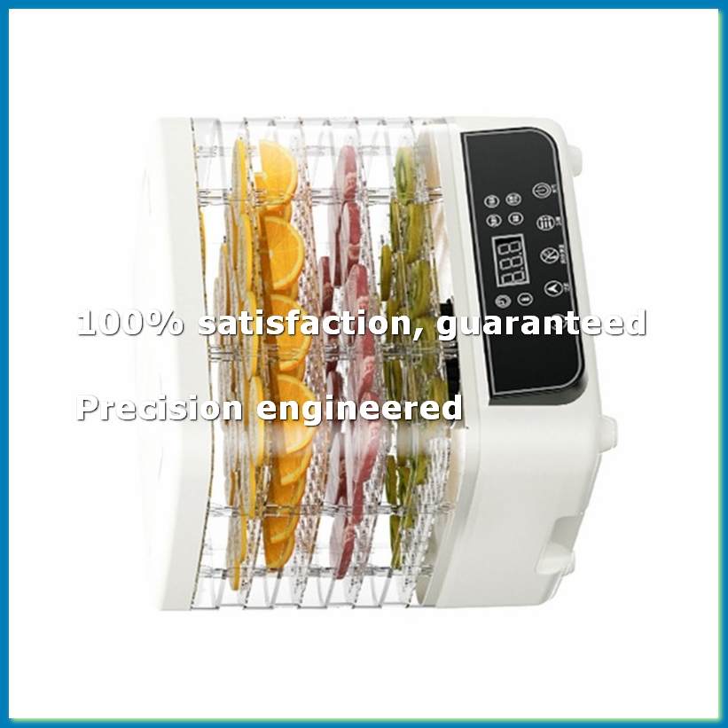 Food Dehydrator Snacks - เครื่องอบแห้งอาหาร 5 ชั้น แบบไฟฟ้า สำหรับอบผลไม้และผัก พร้อมระบบควบคุมแบบสัมผัสอัจฉริยะ
