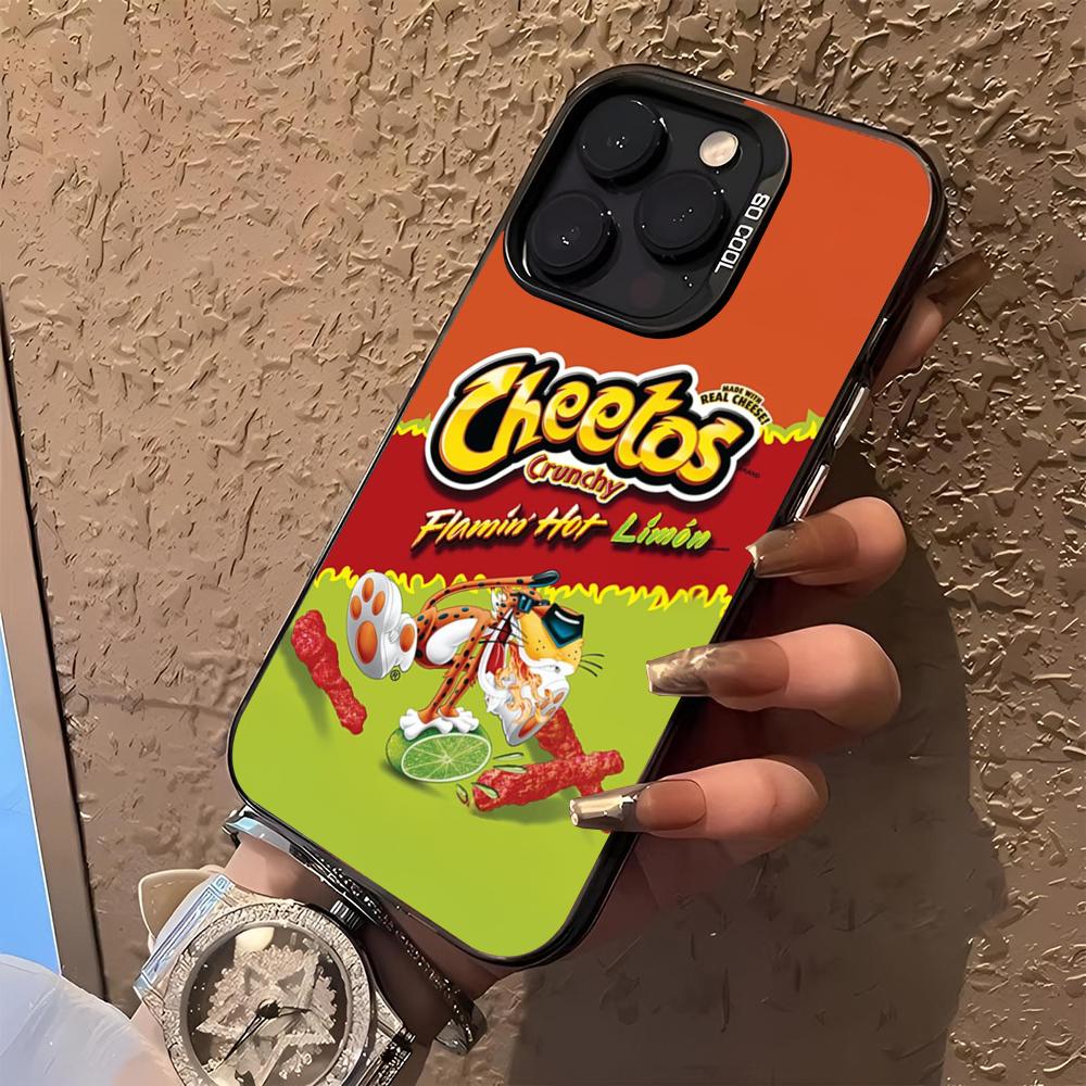 เคสโทรศัพท์ลายขนมขบเคี้ยว Chee - Food Snacks That Are Black บทวิจารณ์และราคา