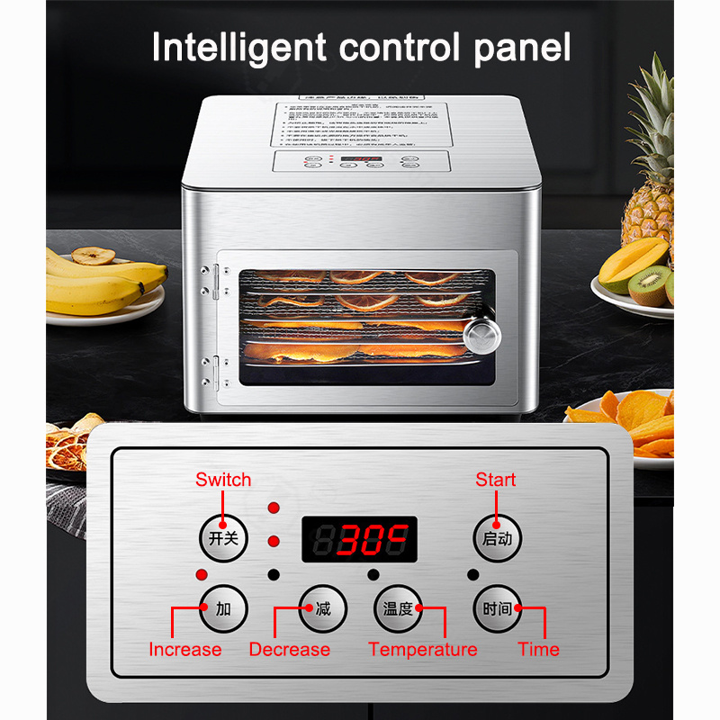 เครื่องอบแห้งผลไม้แบบควบคุมอุณ - Food Dehydrator Snacks บทวิจารณ์และราคา