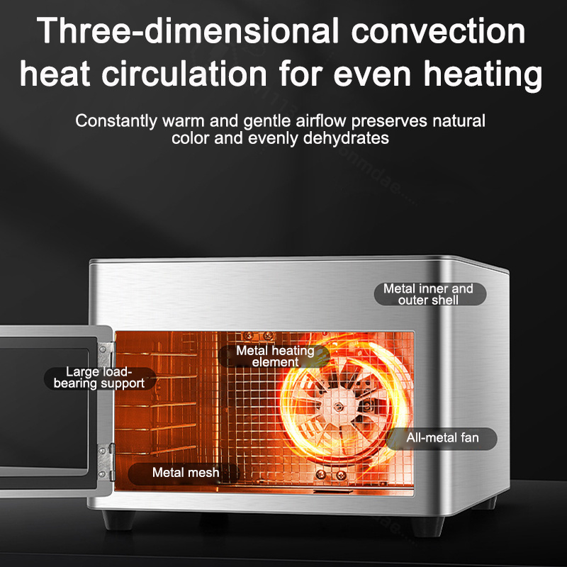 เครื่องอบแห้งผลไม้แบบควบคุมอุณ - Food Dehydrator Snacks บทวิจารณ์และราคา