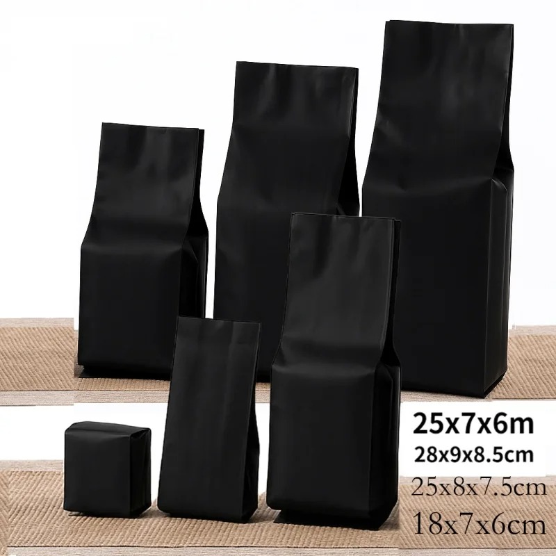 ถุงฟอยล์อะลูมิเนียมสีดำด้านแบบ - Food Snacks That Are Black บทวิจารณ์และราคา